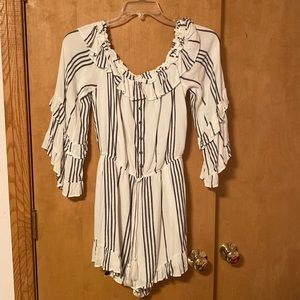 Off the shoulder ROMPER